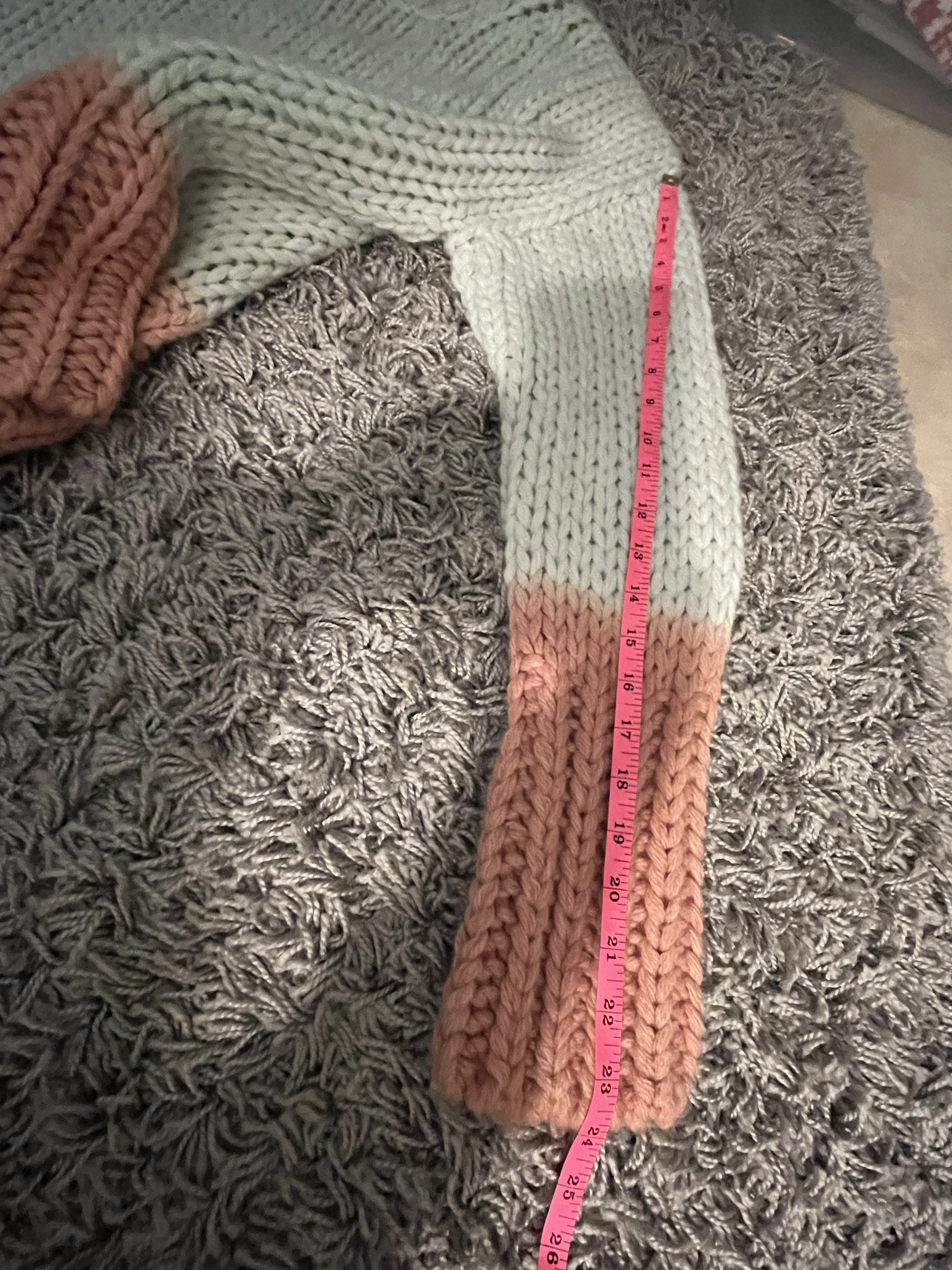 Nuevo con etiquetas Acne Studios Kirene Dip Dye Suéter - Imagen 8 de 12